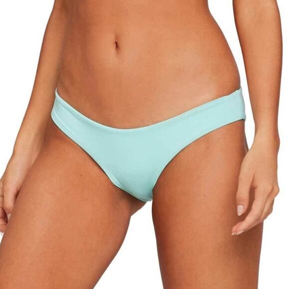 L*SPACE Bright Blue Sandy Classic Seamless Bikini Bottom NWT - Picture 1 of 10